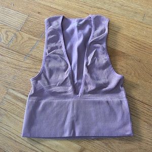 Out From Under seamless crop top